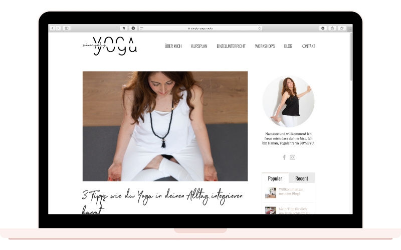 10 Tips to Create Your Epic Yoga Website Blog